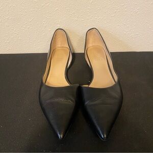 Franco Sarto Neiman D’Orsay Black Flats Size 9